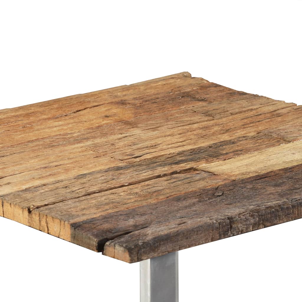 vidaXL Table basse en bois de récupération massif 55x55x40 cm