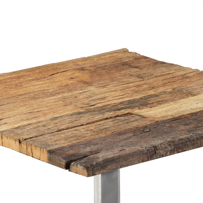 vidaXL Table basse en bois de récupération massif 55x55x40 cm