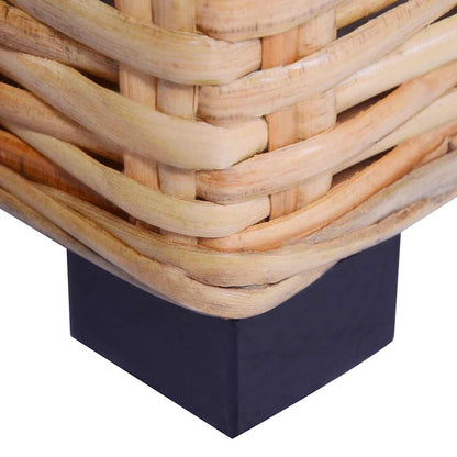 vidaXL Sofagarnitur 16-tlg. Natürliches Rattan