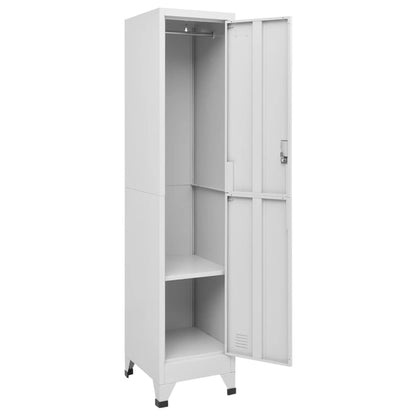 vidaXL Schließfachschrank 38x45x180 cm Stahl