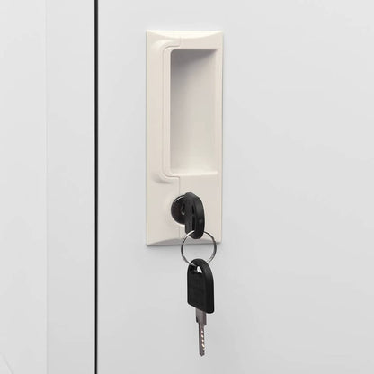 vidaXL Schließfachschrank mit 3 Fächern 38x45x180 cm