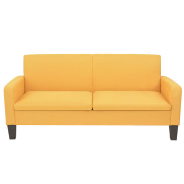 vidaXL 3-Sitzersofa 180 x 65 x76 cm Gelb