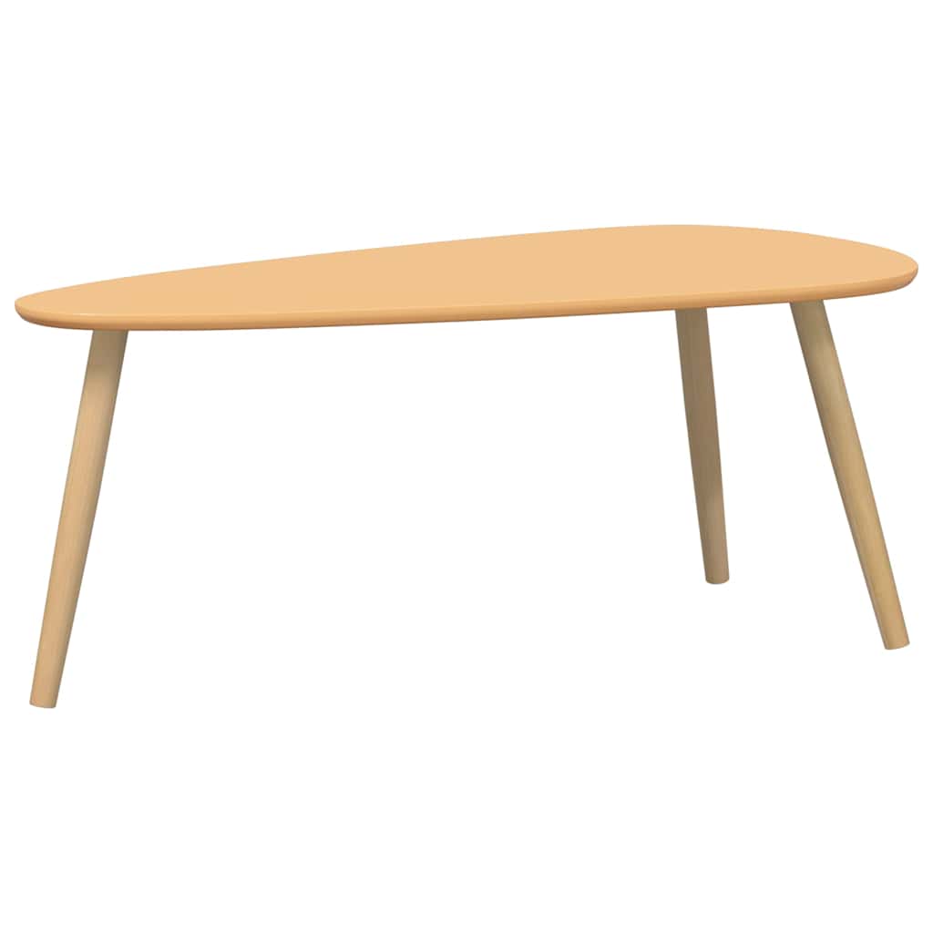 vidaXL Ensemble de 2 tables basses en pin massif marron