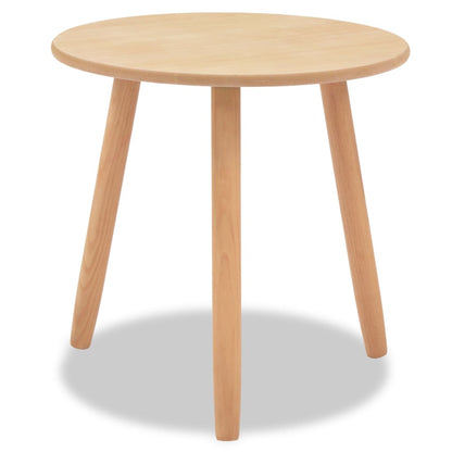 vidaXL Beistelltisch Set 2 Stk. Kiefernholz Massiv Braun