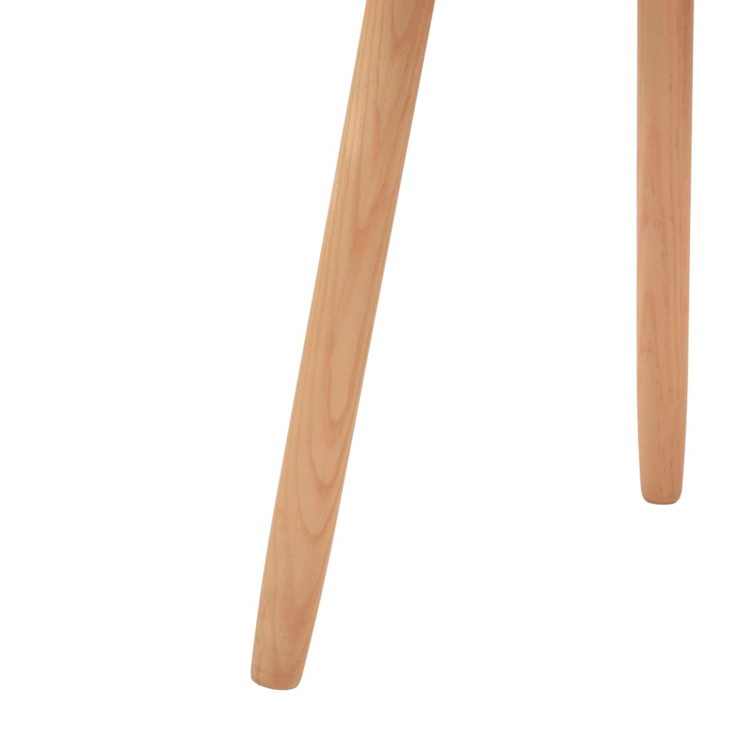 vidaXL Beistelltisch Set 2 Stk. Kiefernholz Massiv Braun