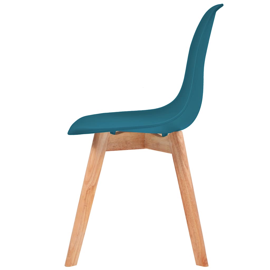 vidaXL Chaises de salle à manger 6 pcs Turquoise Plastique