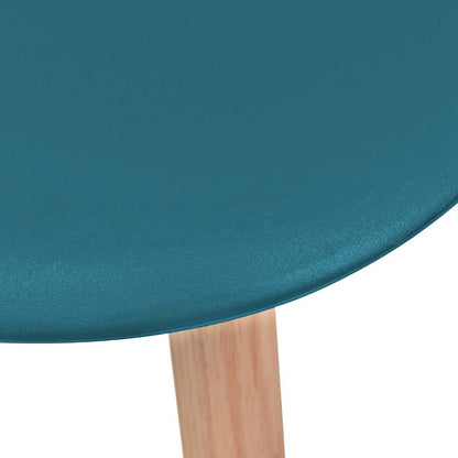vidaXL Chaises de salle à manger 6 pcs Turquoise Plastique