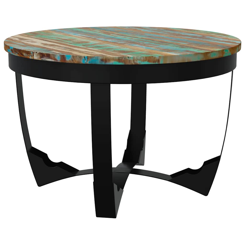 vidaXL Table basse en bois de récupération massif 60x40 cm