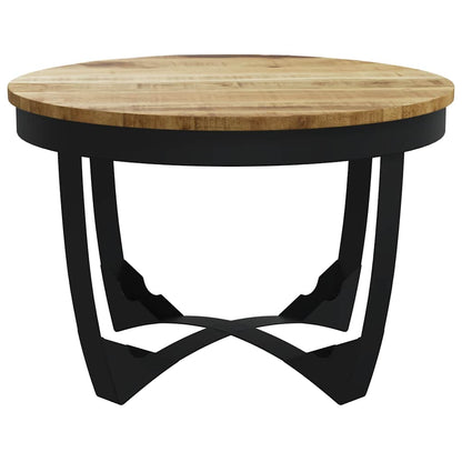 vidaXL Table basse Bois de manguier massif brut 60x40 cm
