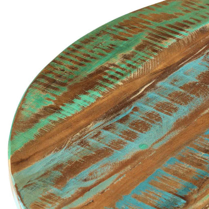 vidaXL Table basse avec rangement en bois de récupération massif 65x32 cm