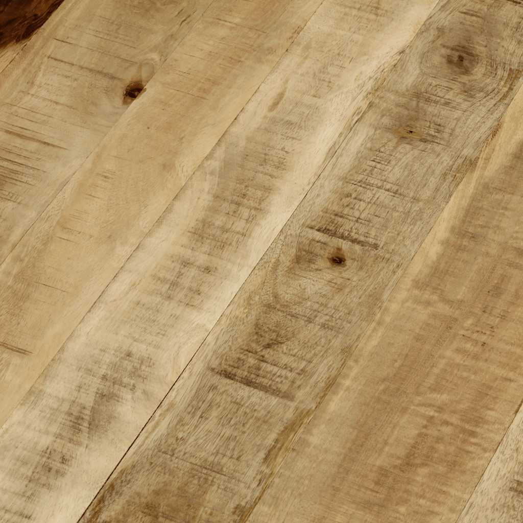 vidaXL Table basse en bois de manguier massif brut 65x32 cm