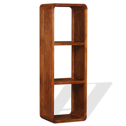 Meuble TV vidaXL en bois massif avec finition couleur miel 120x30x40 cm
