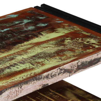 vidaXL Meuble TV en bois de récupération massif 120x30x40 cm