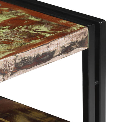 vidaXL Meuble TV en bois de récupération massif 120x30x40 cm