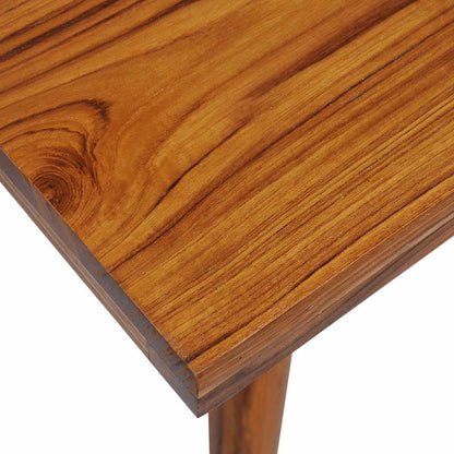 vidaXL Table basse teck résine 100x50x40 cm