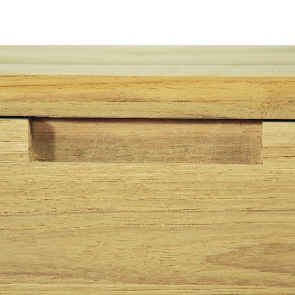 vidaXL Table basse 80x80x40 cm en bois de teck massif