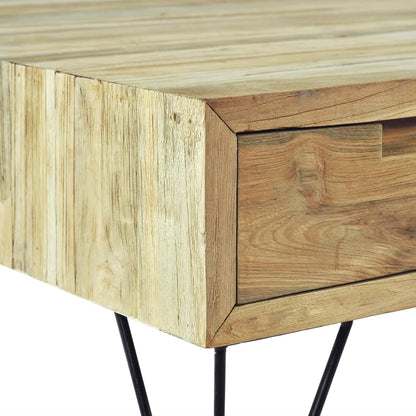 vidaXL Meuble TV 120 x 35 x 35 cm Teck massif