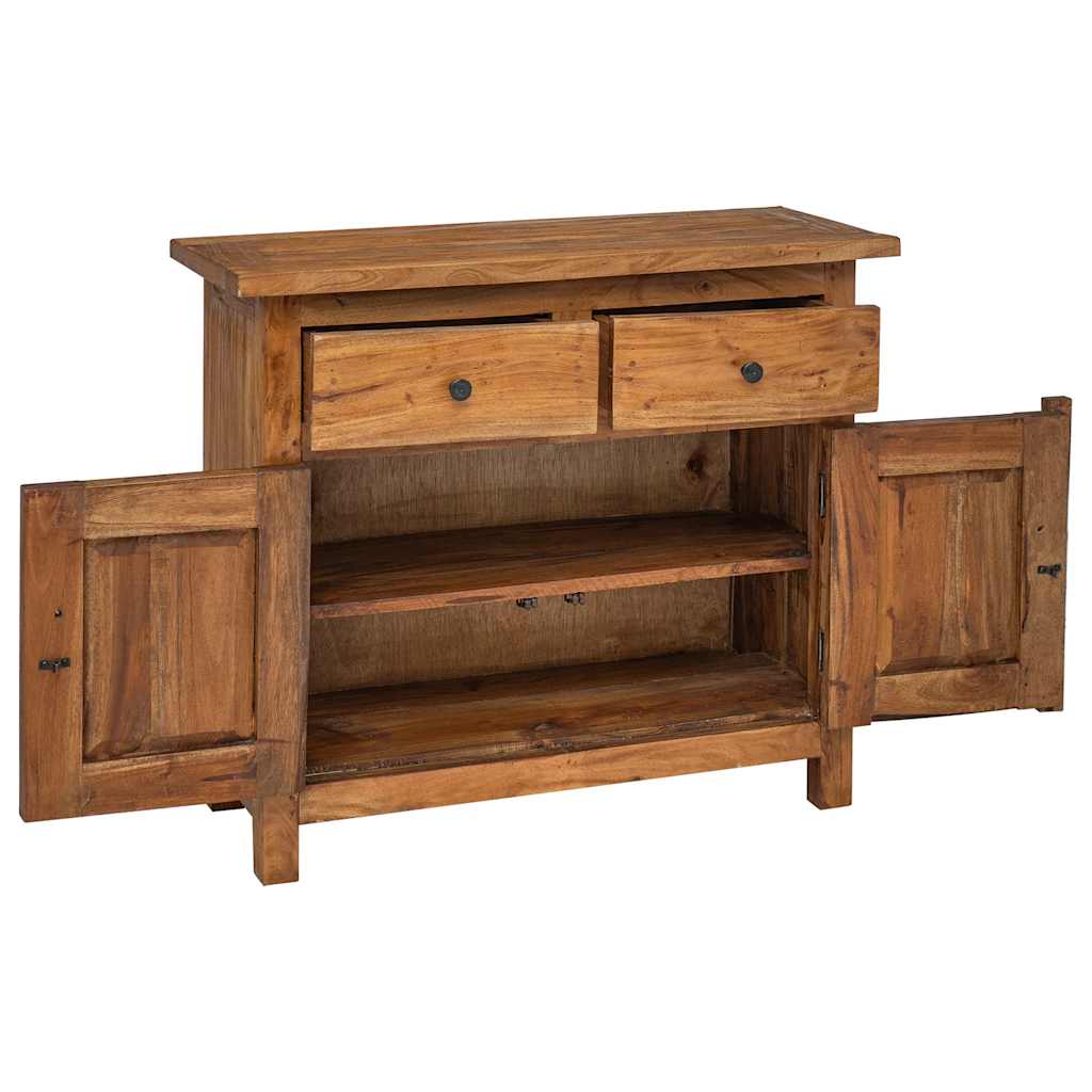 vidaXL Sideboard Massives Mahagoniholz 75x30x65 cm