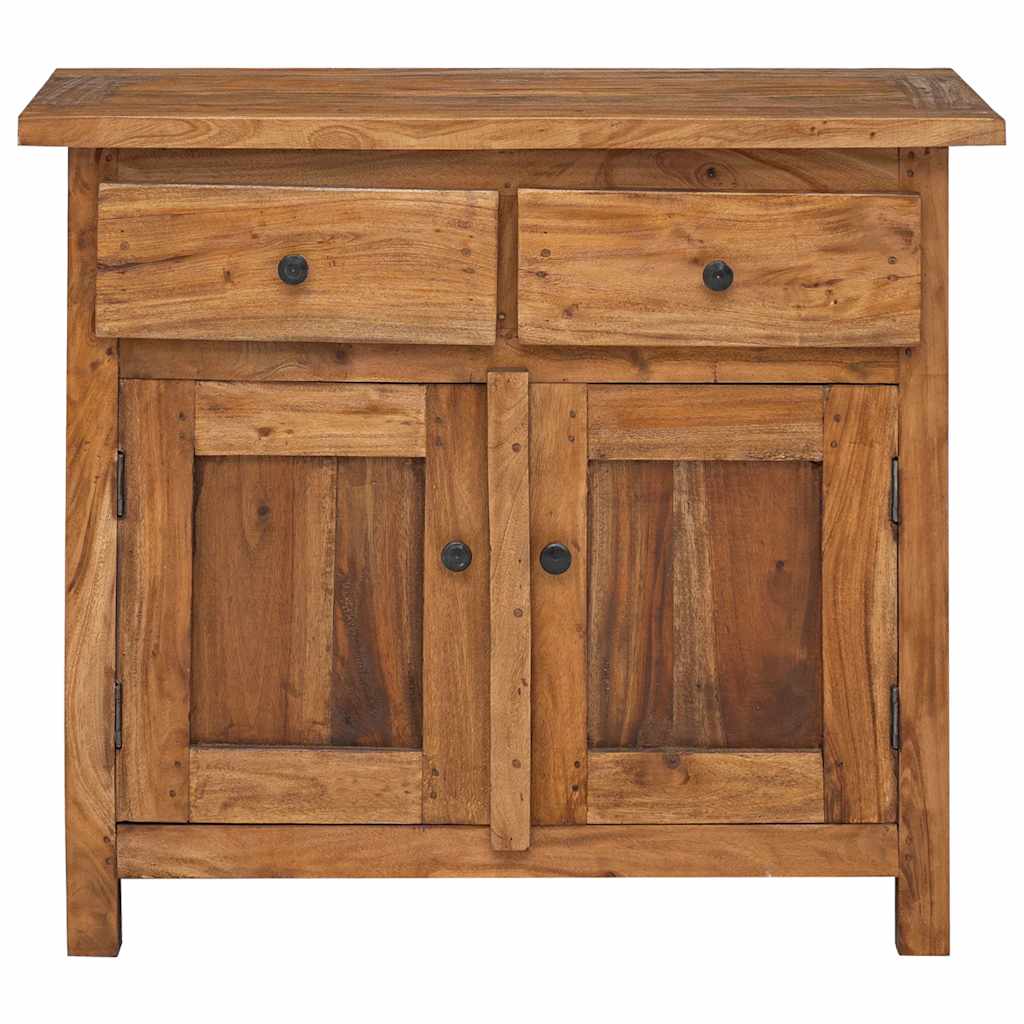 vidaXL Sideboard Massives Mahagoniholz 75x30x65 cm