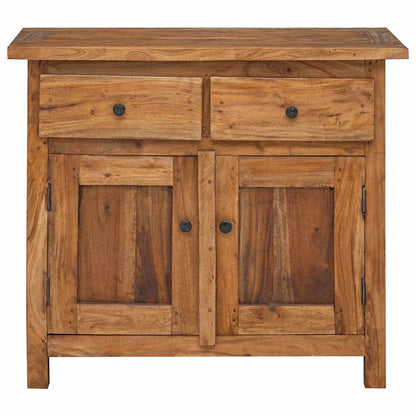 vidaXL Sideboard Massives Mahagoniholz 75x30x65 cm