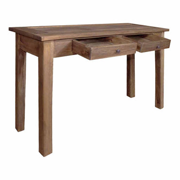vidaXL Konsolentisch Massives Mahagoniholz 123x42x75 cm