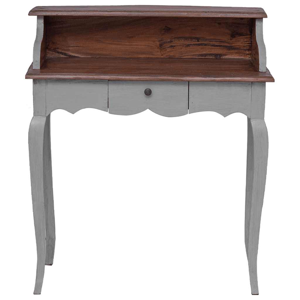 vidaXL Bureau Bois d'acajou massif 80x40x92 cm
