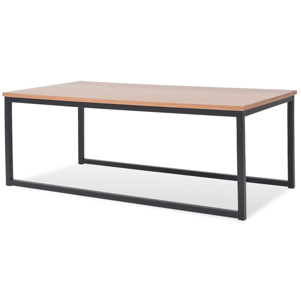 vidaXL Table basse 3 pcs Bois de frêne