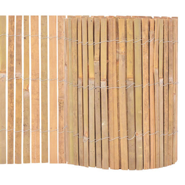 vidaXL Clôture de jardin Bambou 1000×30 cm