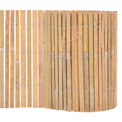 vidaXL Clôture de jardin Bambou 1000×30 cm