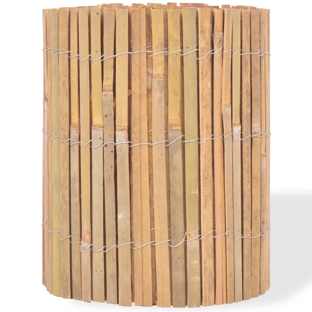 vidaXL Clôture de jardin Bambou 1000×30 cm