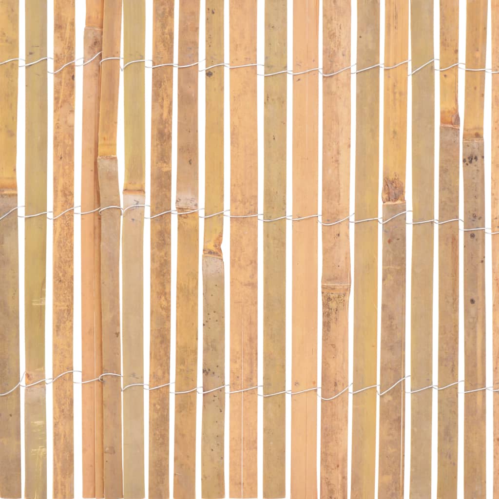 vidaXL Clôture de jardin Bambou 1000×30 cm