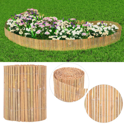 vidaXL Clôture de jardin Bambou 1000×30 cm
