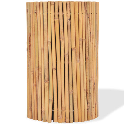 vidaXL Clôture de jardin en bambou 500 x 50 cm