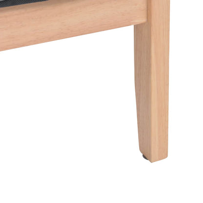 vidaXL 3-Sitzer-Sofa Stoff Hellgrau