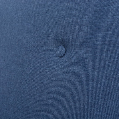 vidaXL 3-Sitzer-Sofa Stoff Blau