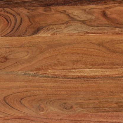 vidaXL Table basse en bois massif 88x50x38 cm