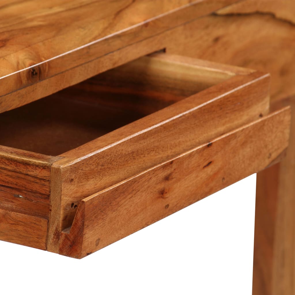 vidaXL Schreibtisch mit Schubladen Massivholz 88 x 50 x 90 cm