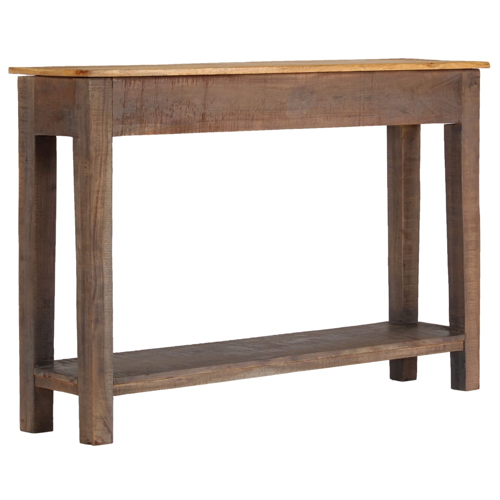 vidaXL Konsolentisch Massivholz Vintage 118 x 30 x 80 cm