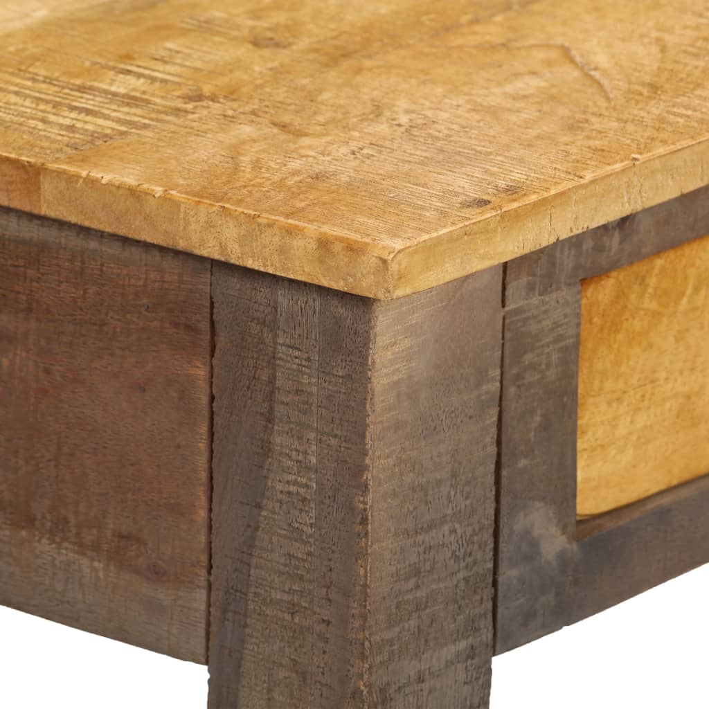 vidaXL Konsolentisch Massivholz Vintage 118 x 30 x 80 cm