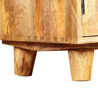 vidaXL Meuble TV en bois de manguier massif 118x35x40 cm