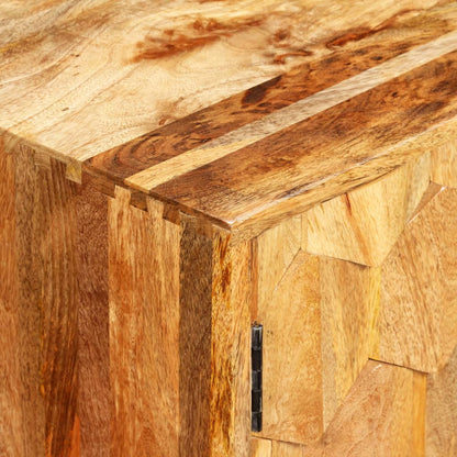 vidaXL Meuble TV en bois de manguier massif 118x35x40 cm