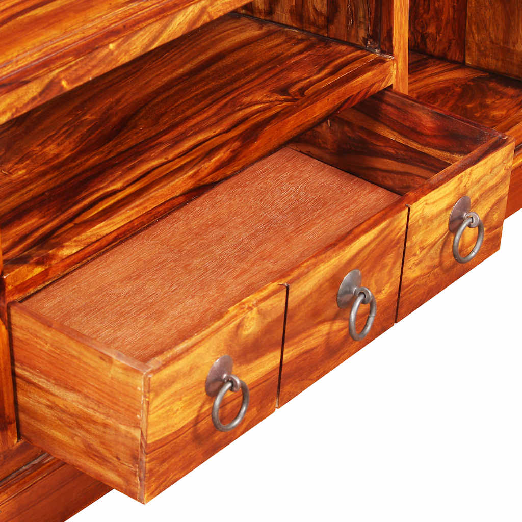vidaXL Meuble TV en bois d'acacia massif 120x30x40 cm
