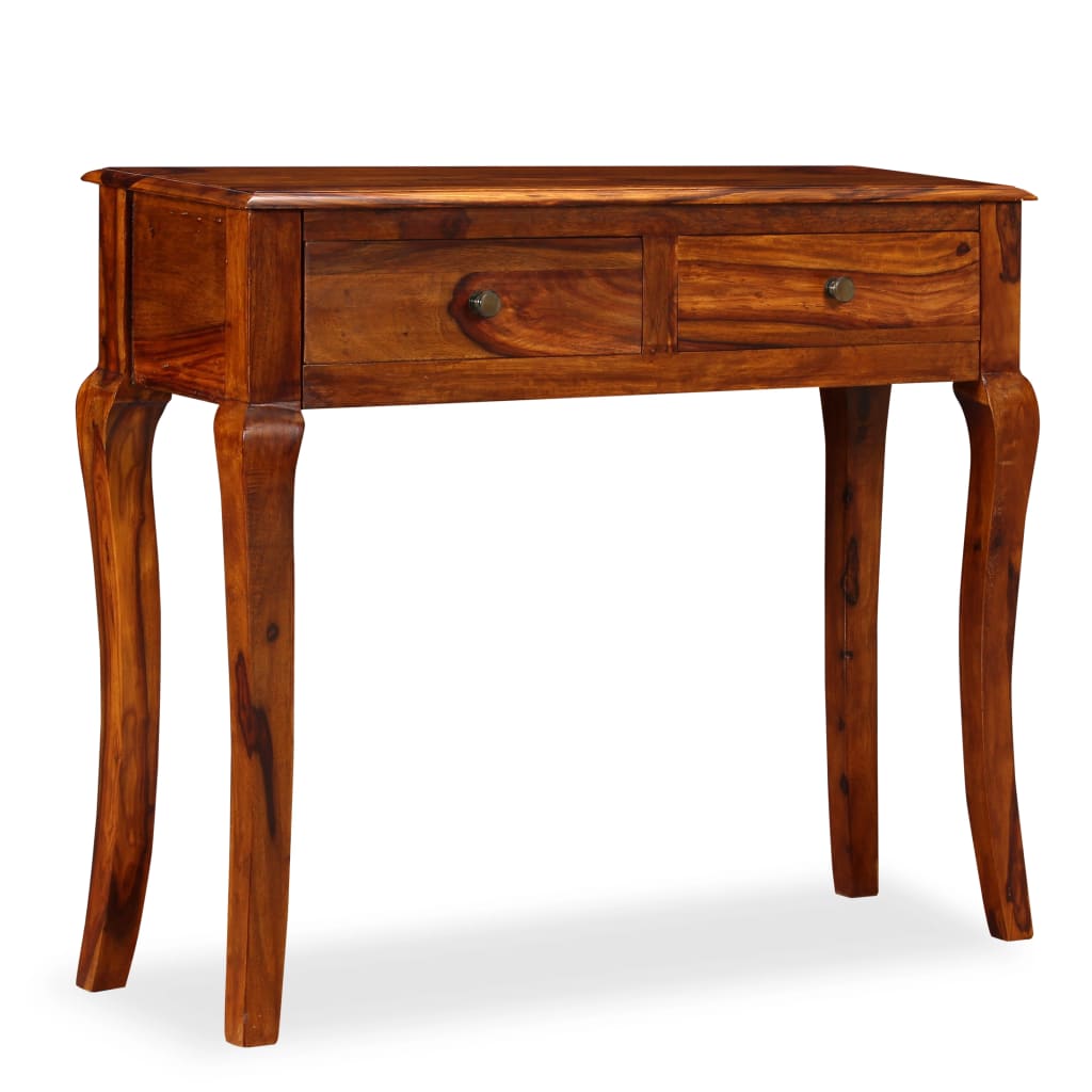 vidaXL Konsolentisch Massivholz Akazie 90x32x76 cm