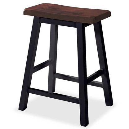 vidaXL Ensemble de bar 3 pièces MDF noir