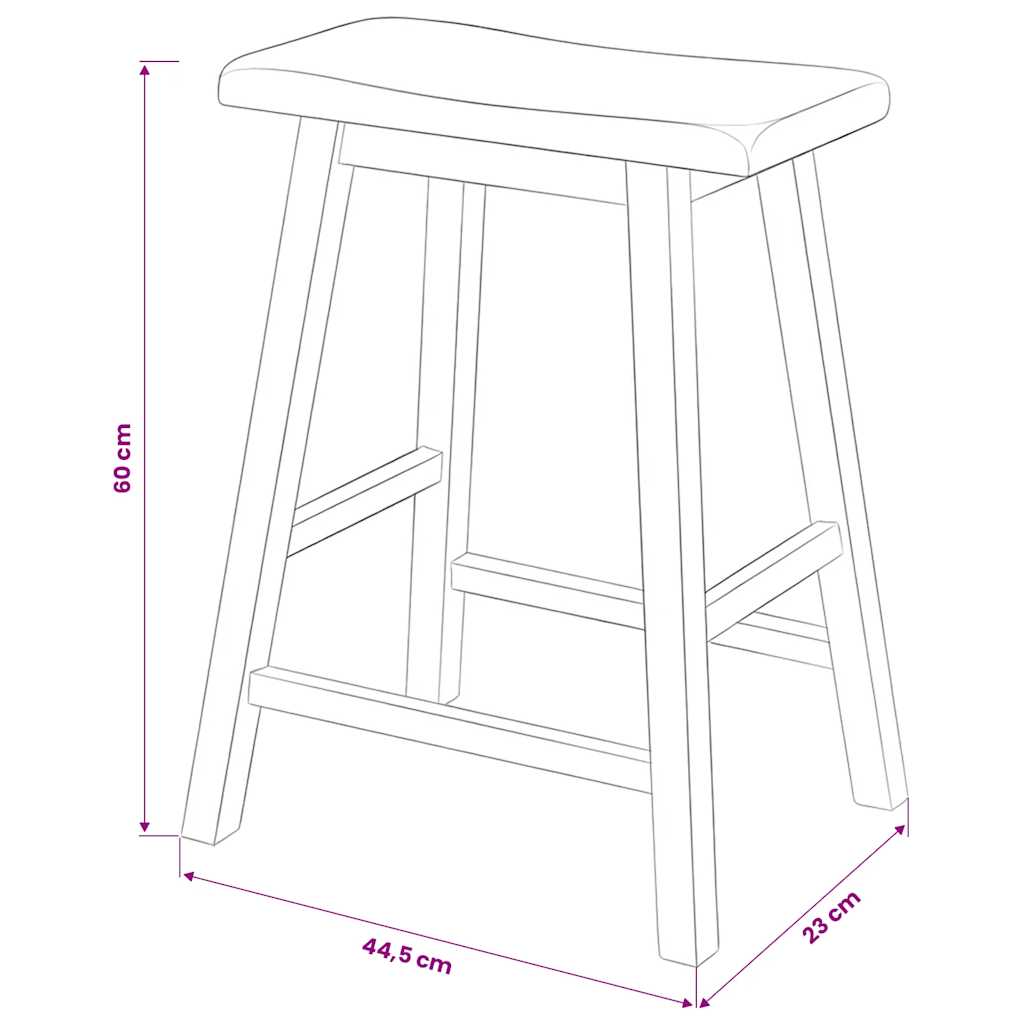 vidaXL Ensemble de bar 3 pièces MDF blanc