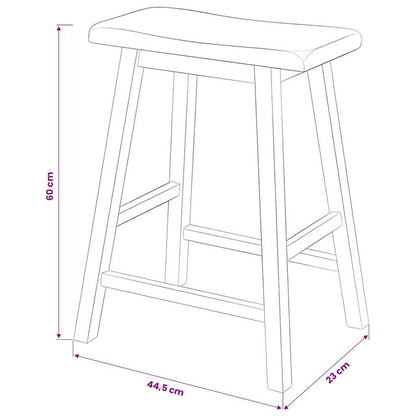 vidaXL Ensemble de bar 3 pièces MDF blanc