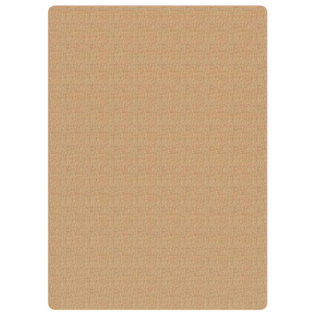 vidaXL Tapis en jute avec envers en latex 120x180 cm Naturel