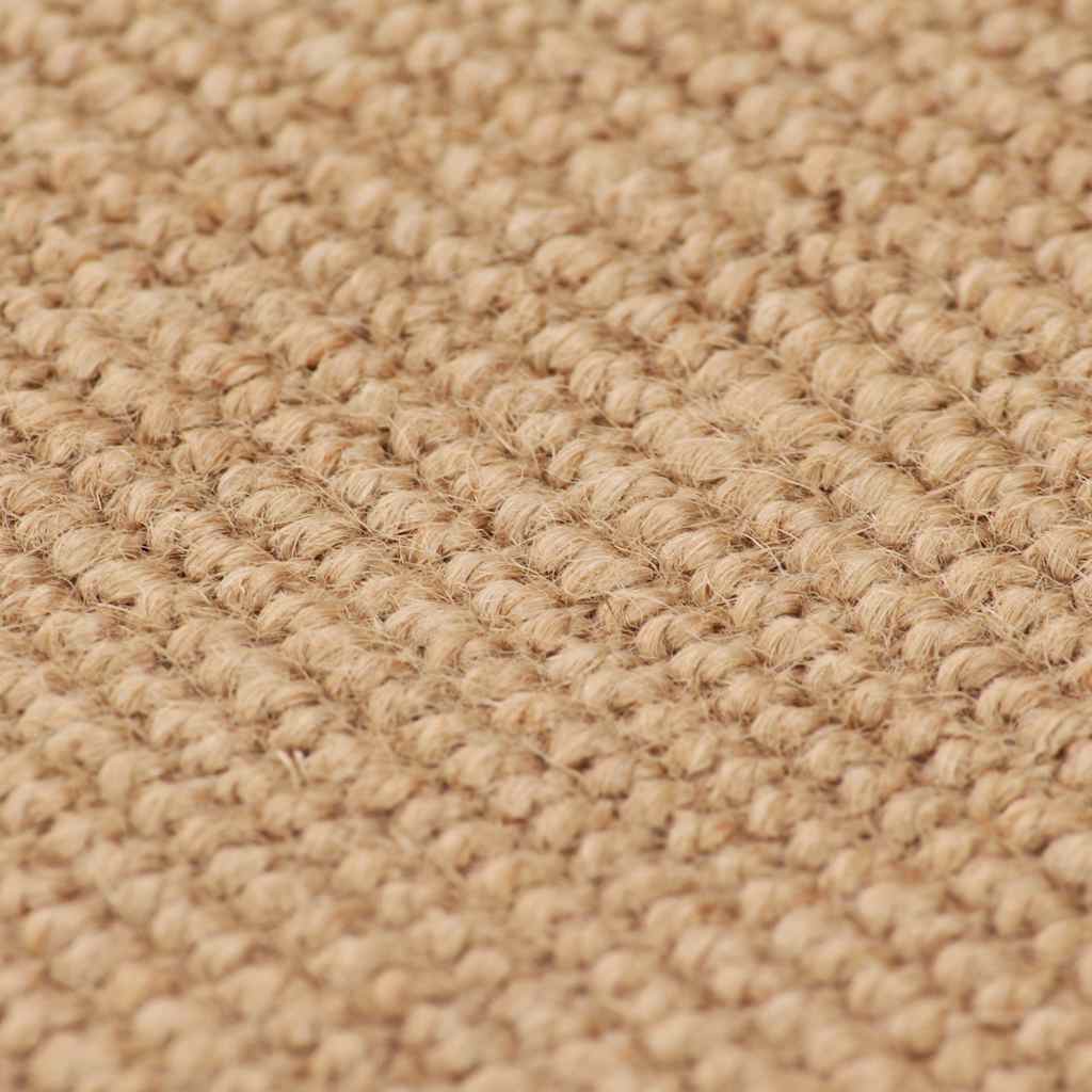 vidaXL Tapis en jute avec envers en latex 120x180 cm Naturel