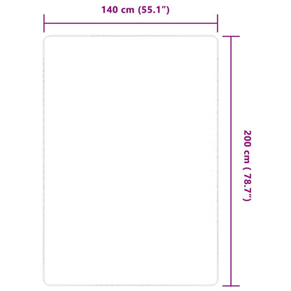 vidaXL Tapis en jute avec envers en latex 140x200 cm Naturel