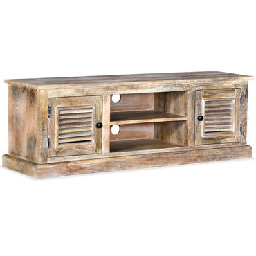 vidaXL Meuble TV en bois de manguier massif